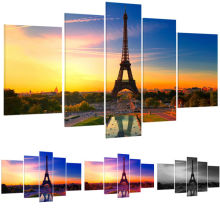 Eiffel Tower Landscape 3d Canvas Art